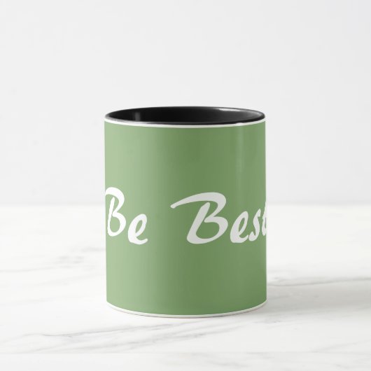 "Soyez la meilleure" tasse de café (Centre)
