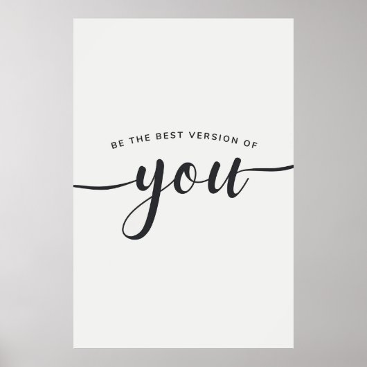 Soyez La Meilleure Version De Votre Affiche (Devant)