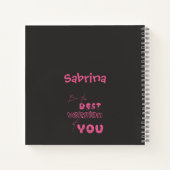 Soyez la meilleure version de vous-même Cahier cha (Dos)