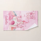 Soyez la meilleure version de vous Personnalisable (Serviette à main)