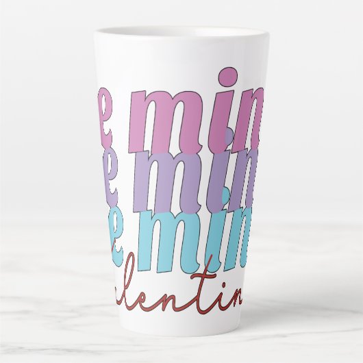 Soyez la mienne Valentine Mug (Devant)