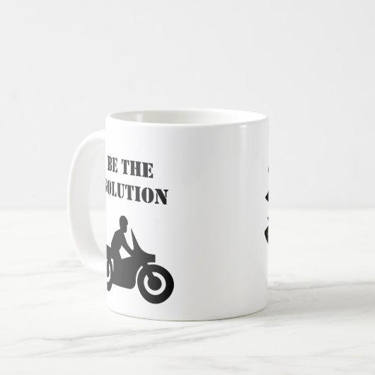 Soyez la tasse de solution (Devant gauche)