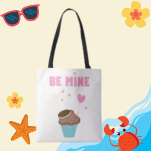 Soyez la typographie de la mine Cake Heart Sac fou