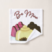 Soyez le bonbon de la Saint-Valentin (Gant de toilette)
