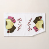 Soyez le bonbon de la Saint-Valentin (Serviette à main)