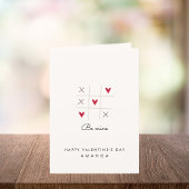 Soyez le coeur mignon de la carte Saint Valentin