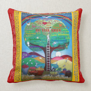 Soyez le coussin d'arbre - fruits du Saint-Esprit