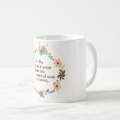 Soyez le docteur Quote Mug (Devant droit)