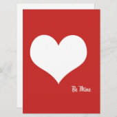 Soyez le géant de la mine Carte Saint-Valentin (Devant / Derrière)