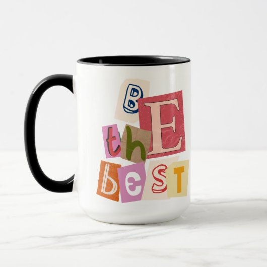 Soyez le meilleur Mug (Gauche)