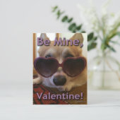 "Soyez le mien, Valentine !" Carte postale de (Debout devant)