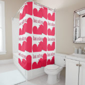 Soyez le rideau de douche de la Saint-Valentin (En situation)