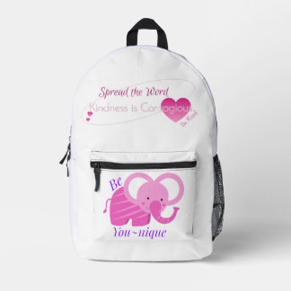 Soyez le sac à dos imprimé unique