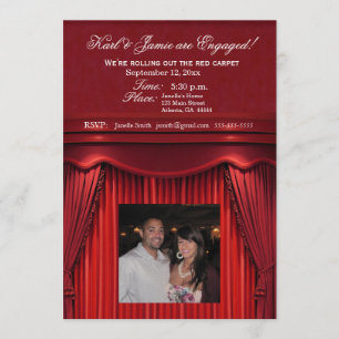 Soyez les stars de votre propre invitation de théâ