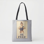 Soyez Libre ! Sac fourre-tout (Devant)