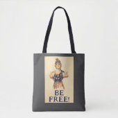Soyez Libre ! Sac fourre-tout (Devant)