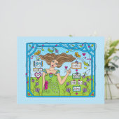 Soyez Lié À D'Autres_Feuille Papier Plat 11"x 8,5" (Debout devant)