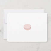 Soyez ma carte de femme de chambre | Macarons fran (Dos)