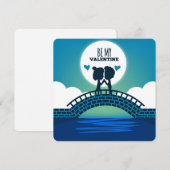 Soyez ma carte de vacances Valentine (Devant / Derrière)