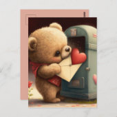 Soyez ma carte personnalisée valentine (Devant / Derrière)