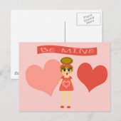 Soyez ma carte postale (Devant / Derrière)