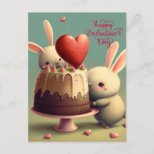 Soyez ma carte postale valentine