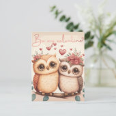 Soyez ma carte postale valentine (Debout devant)