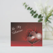 Soyez ma carte postale Valentine Red Valentine (Debout devant)