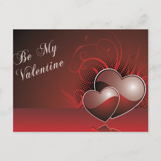 Soyez ma carte postale Valentine Red Valentine (Devant)