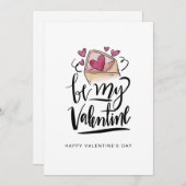 Soyez ma carte Saint Valentin (Devant / Derrière)