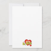 Soyez ma carte Saint Valentin (Dos)