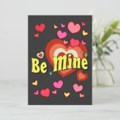 Soyez ma carte Saint Valentin personnalisée (Debout devant)