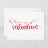 Soyez ma carte Valentine (Devant / Derrière)