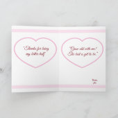 Soyez ma carte Valentine (Intérieur)