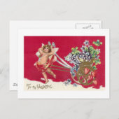 Soyez ma carte Valentine à l'ancienne (Devant / Derrière)