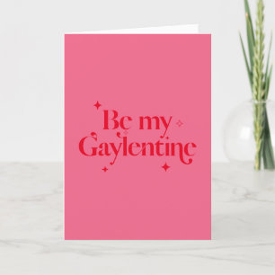 Soyez ma carte Valentines Gaylentine rose rouge ét