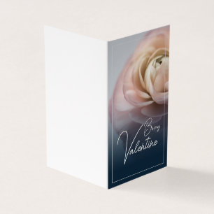 Soyez ma Saint-Valentin – Avec une grande rose ros