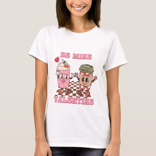 Soyez ma Saint Valentin Saint-Valentin T-shirt (Devant)
