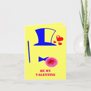 SOYEZ MA VALENTINE ~ CARTE D'UN ADMIRATEUR SECRET!