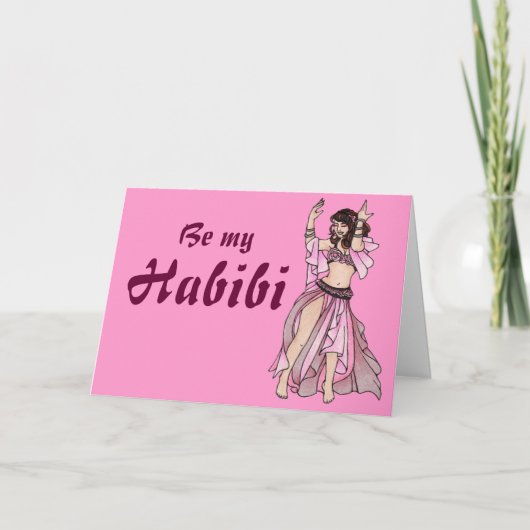 Soyez mes cartes de Saint-Valentin Habibi (Devant)