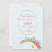 Soyez Mes Couples Douche Photo Invitation (Dos)