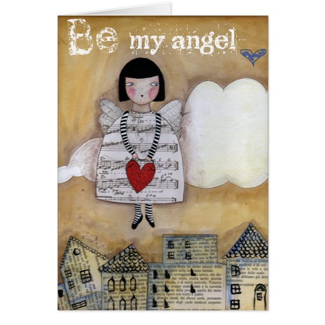 soyez mon ange, carte (Devant)