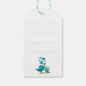 Soyez mon coeur de tweets étiquettes cadeaux perso (Dos)