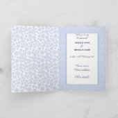 Soyez mon invitation bleu de couples d'ours de (Intérieur)