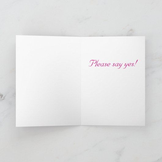 Soyez Mon Invitation D'Épouse (Intérieur)