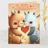 Soyez mon invitation magnétique Valentine (Fleur jaune)