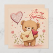 Soyez mon invitation Valentine (Devant / Derrière)