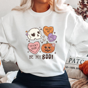 Soyez mon Sweatshirt d'Halloween Boo