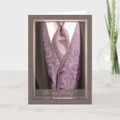 Soyez mon Usher ? Invitation d'Usher de mariage (Devant)