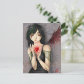 Soyez mon Valentine - carte postale (Debout devant)